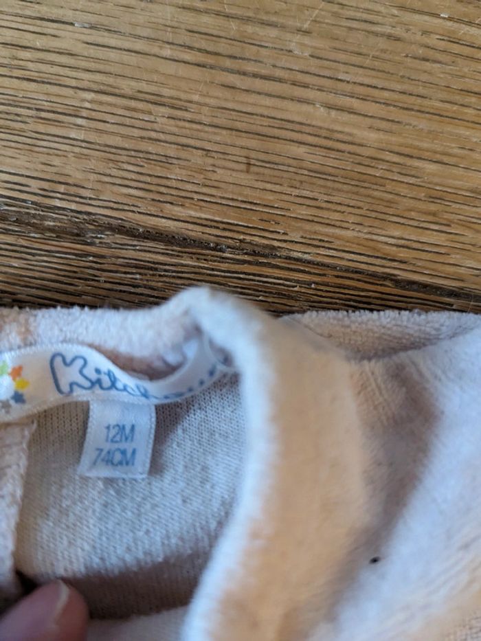 Dors bien velours kitchoun 12 mois fées - photo numéro 3