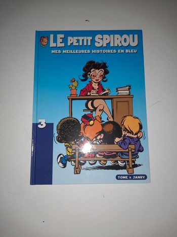 Le petit spirou mes meilleures histoires en bleu