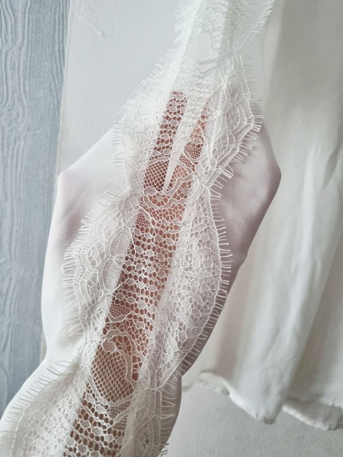 Blouse blanc manche longue - photo numéro 4