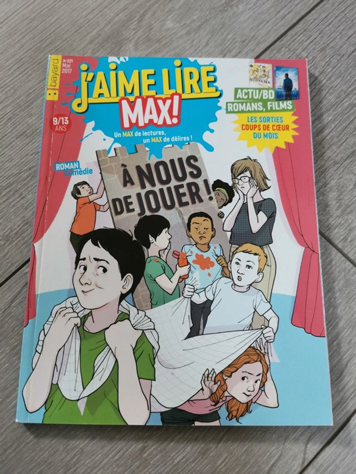 J'aime lire max !