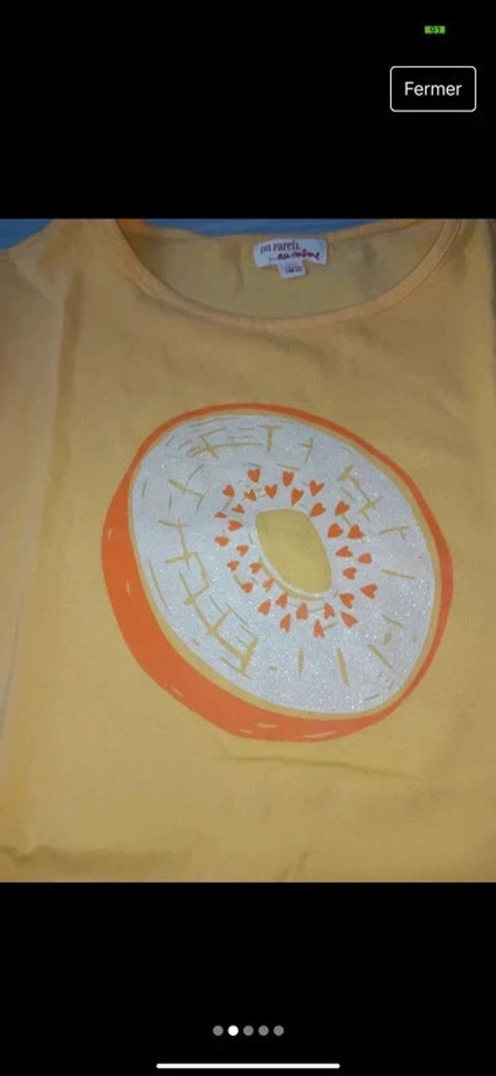 T-shirt NEUF Du pareil..au même fille taille 14 ans - photo numéro 2