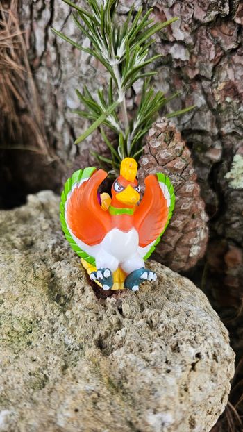 Super figurine Pokemon Nintendo finger puppet ho-oh 