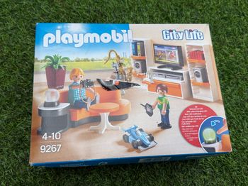 Salon playmobil réf 9267