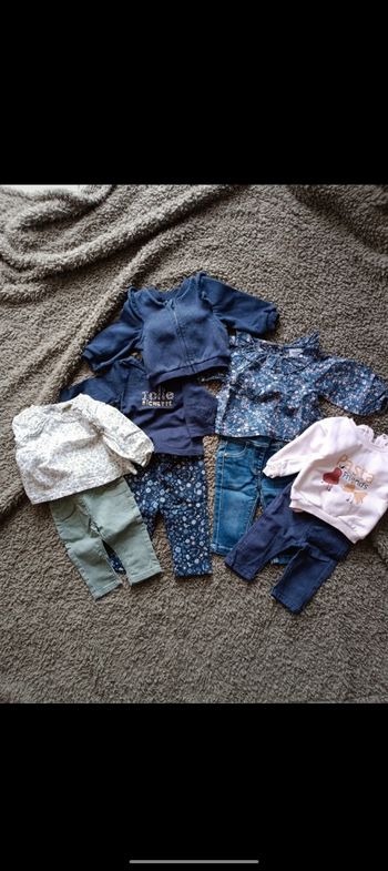 Ensembles fille 3 mois