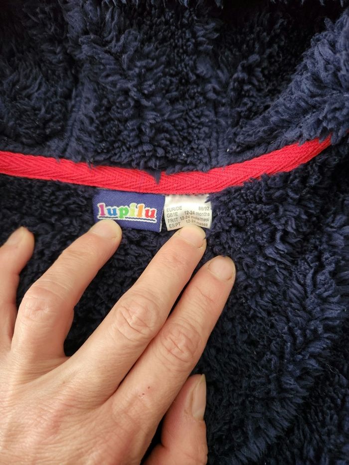 Gilet zippé fourré taille 3 ans - photo numéro 2