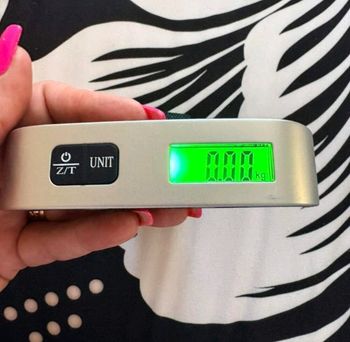 Balance électronique portable