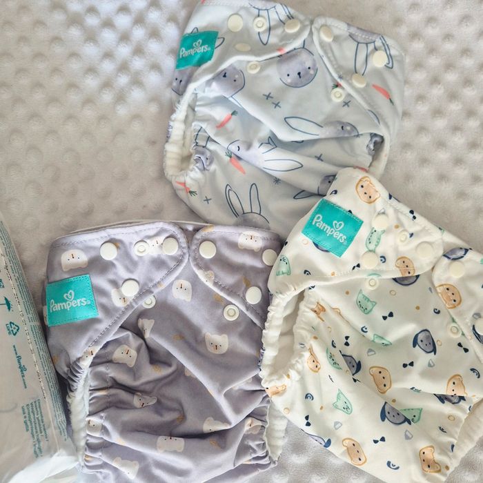 Pack de couches lavable et coeur absorbant - photo numéro 2