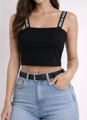 Top court à bretelles femme Taille 36 