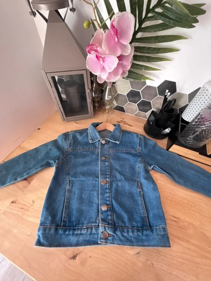 🩵 Veste en  coton couleur jean • Storytelling • 5 ans 🩵