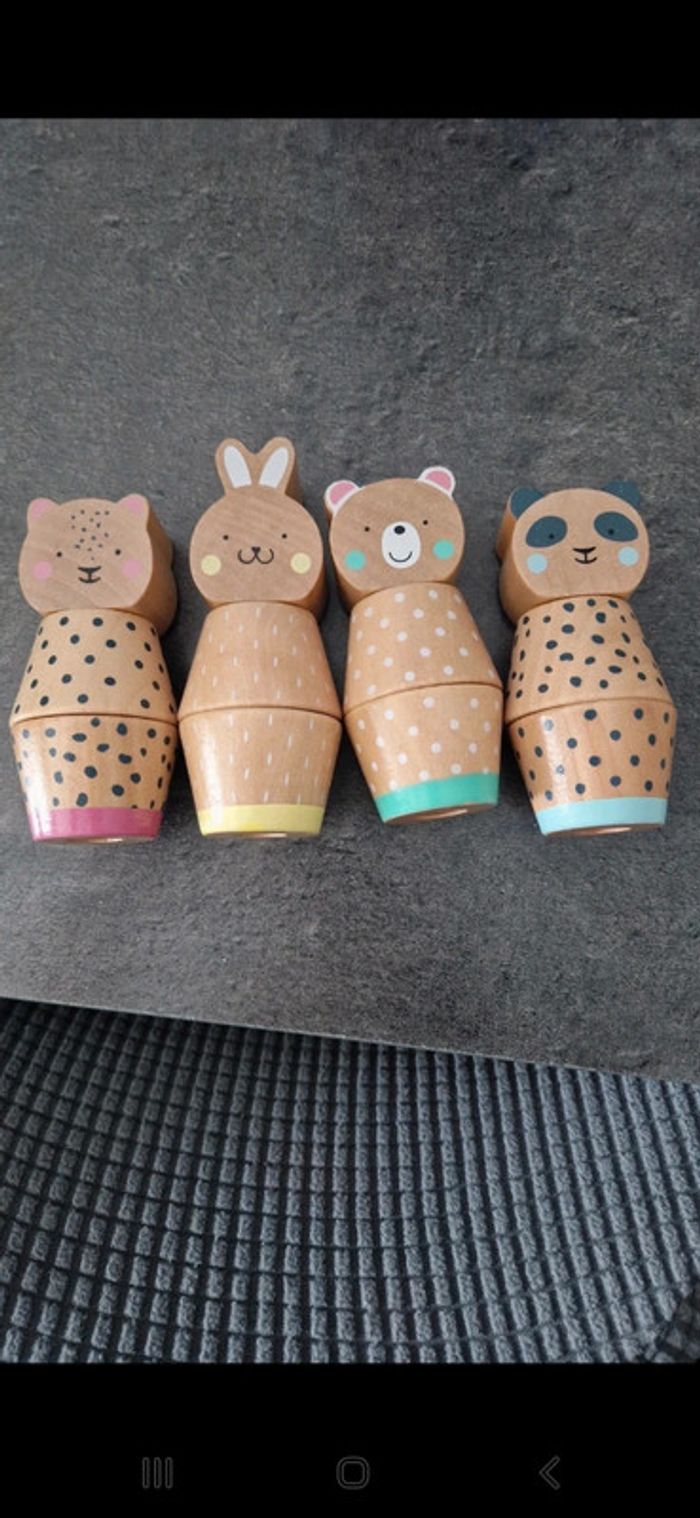 Animaux en bois