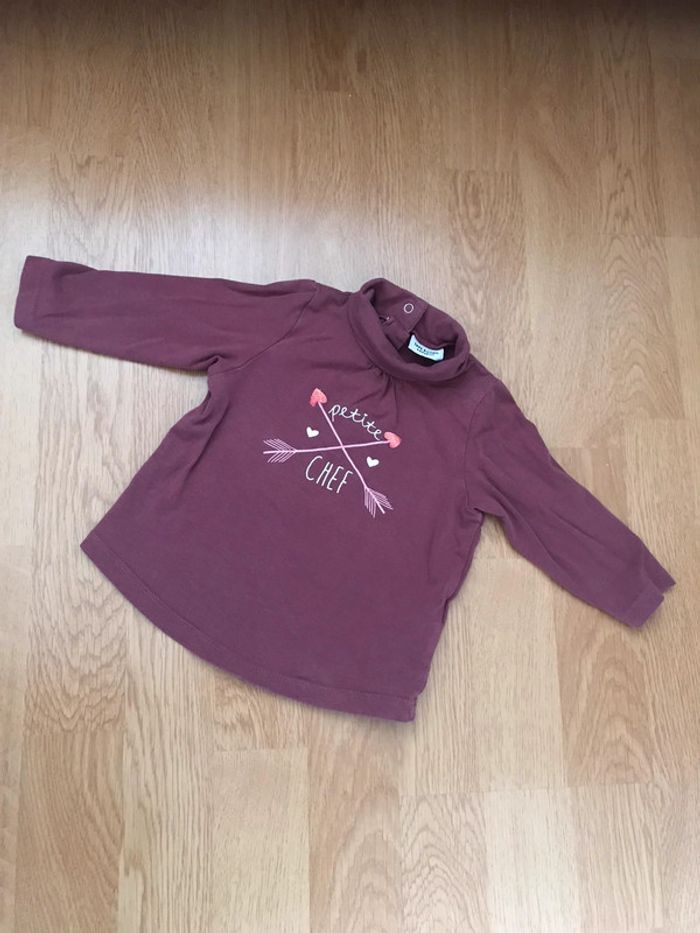 Sous pull tape à l’œil 6 mois