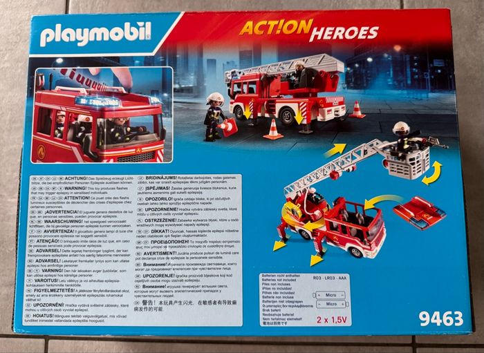 Camion de pompiers Playmobil - photo numéro 3