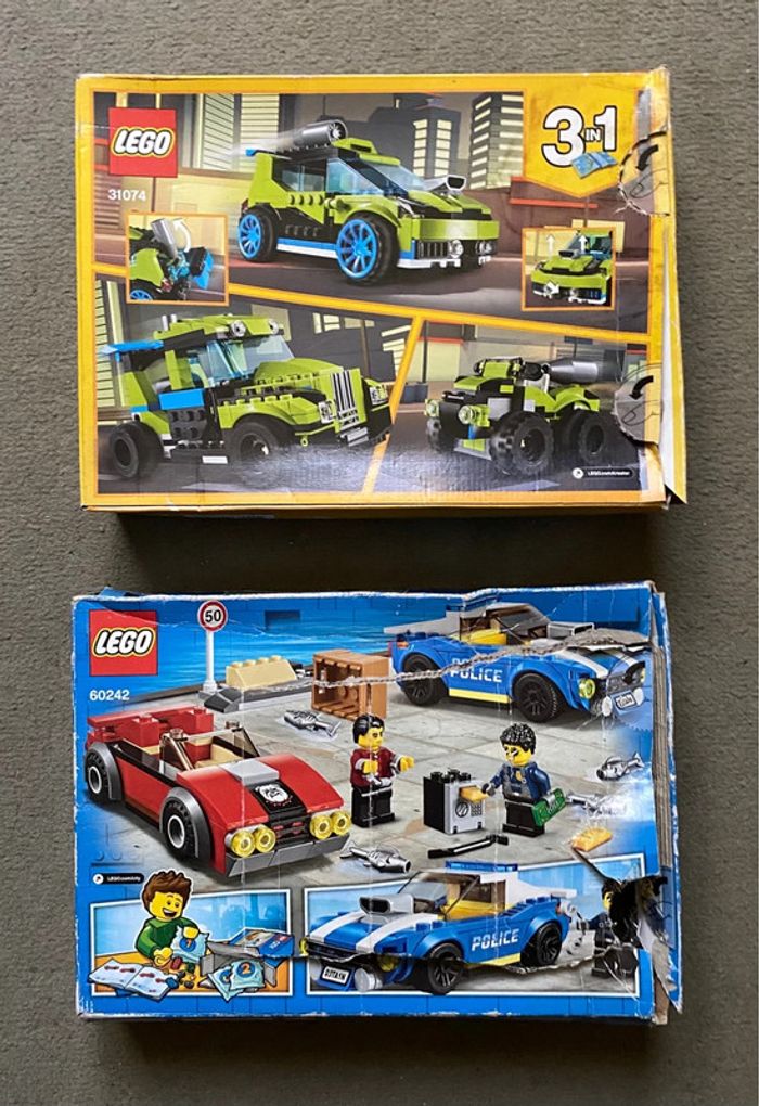 Lot Lego City + Creator 3en1 31074 + 60242 NEUF - photo numéro 2