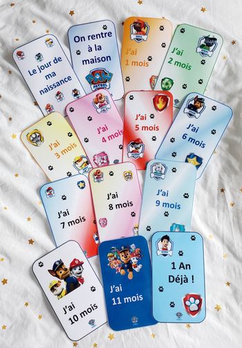 Cartes étape - Pat' Patrouille