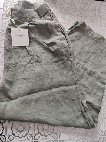 Pantalon jambes larges