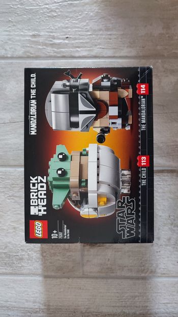 Lego Star Wars 75317 Brick Headz The Mandalorian & The Child