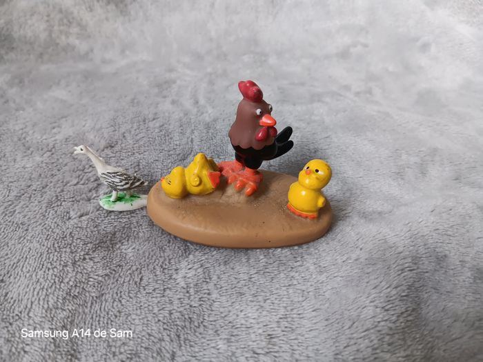 Lot 2 figurines animaux de la ferme