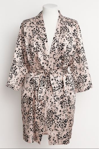Peignoir en satin