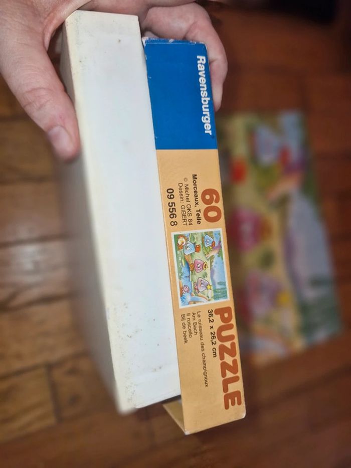 Puzzle vintage les champignoux 1987 - photo numéro 7