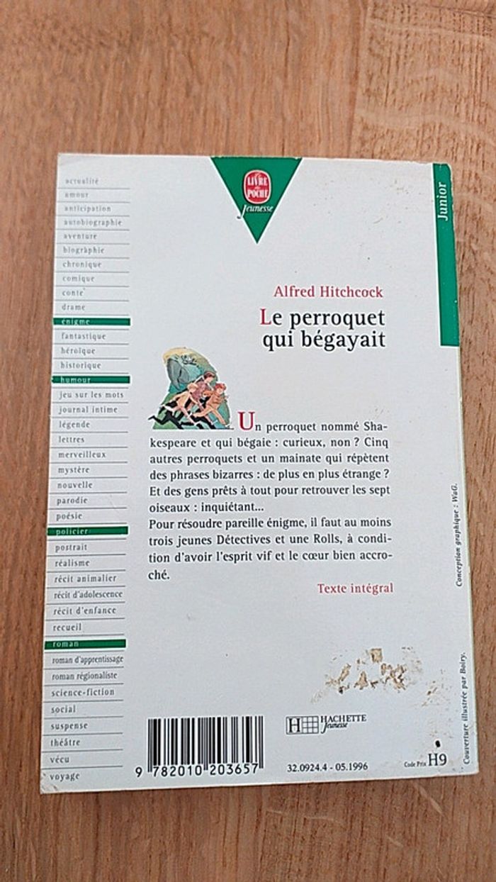 Livre "le perroquet qui bégayait " - photo numéro 3