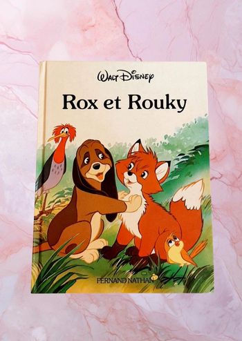 Livre enfants Rox et Rouky Walt Disney