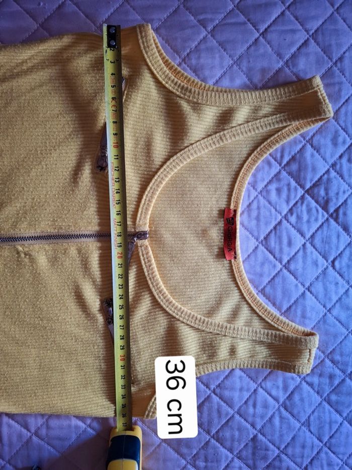 Robe jaune style casual chic – Taille 36 - photo numéro 5