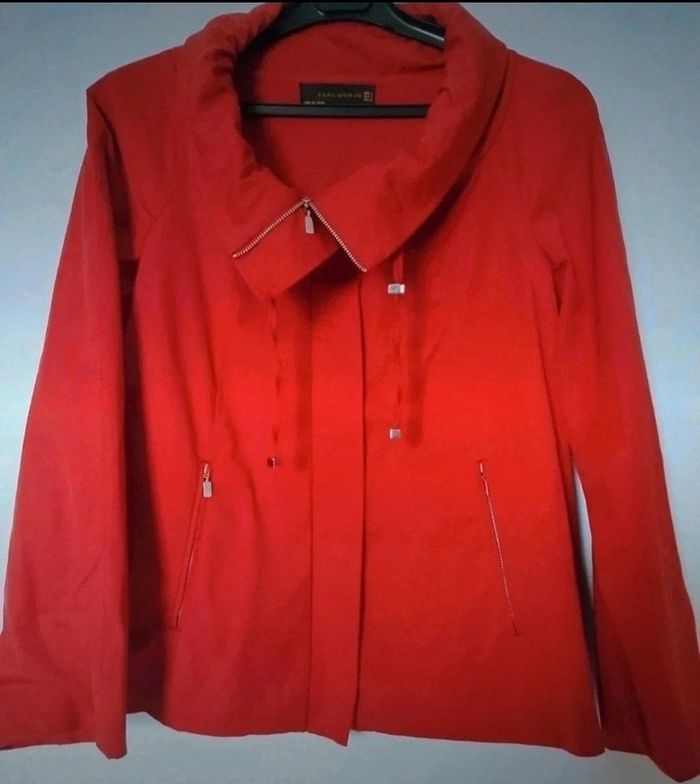 Veste rouge Zara taille S