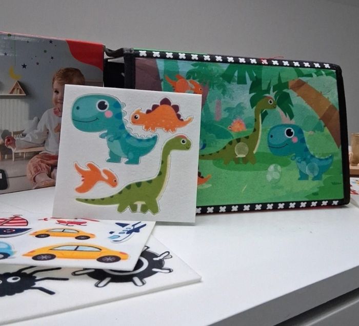 Tapis miroir Méthode Montessori  noir et blanc - photo numéro 4