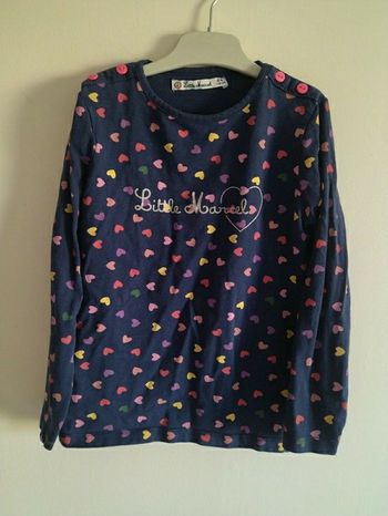 Tee-shirt manches longues little Marcel