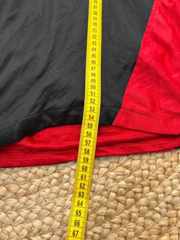 Short Homme Starter Noir et Rouge Taille L | Très Bon État | Légère Trace #BS1906 - photo numéro 5