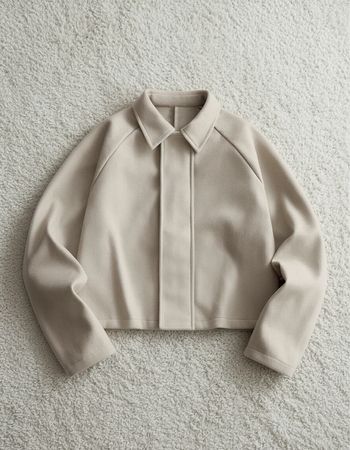 Veste/Blousons décontracté beige à manches longues /Taille M