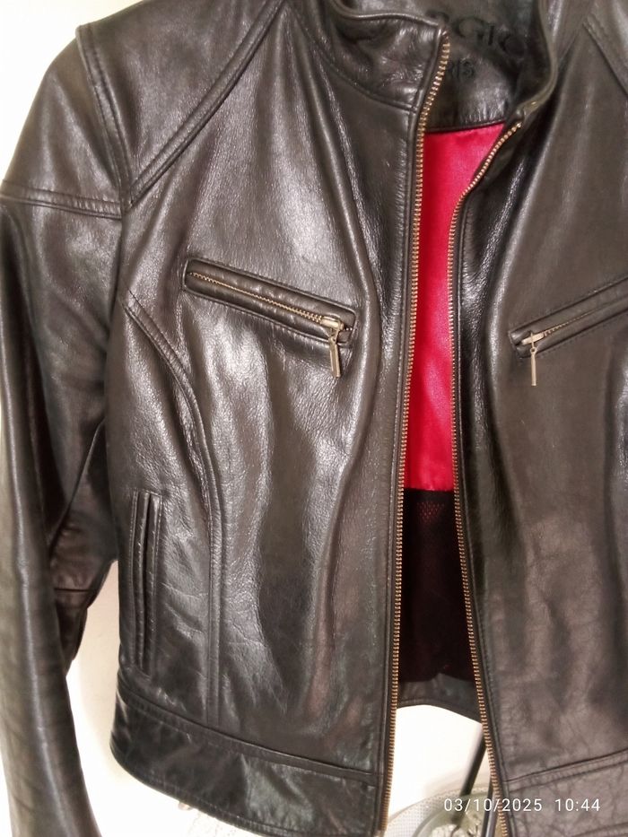 Blouson cuir femme - photo numéro 2