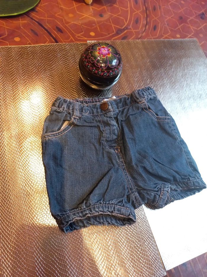 Short jean 12 mois