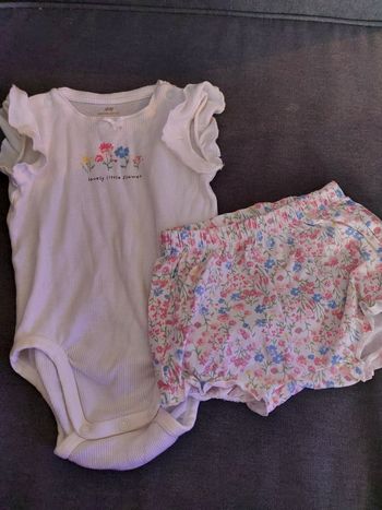 Body + bloomer 4-6 mois