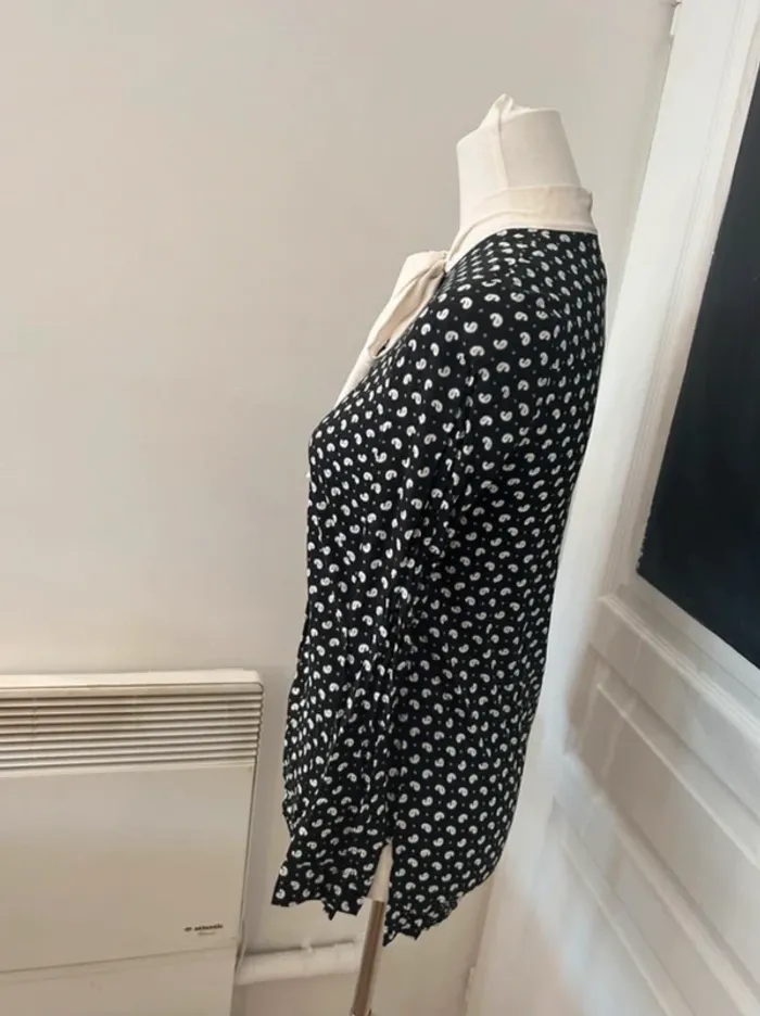 Claudie Pierlot, blouse, imprimée, femme,  taille 36 - photo numéro 2
