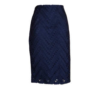 BY ZOE - Jupe ajourée noir T 40