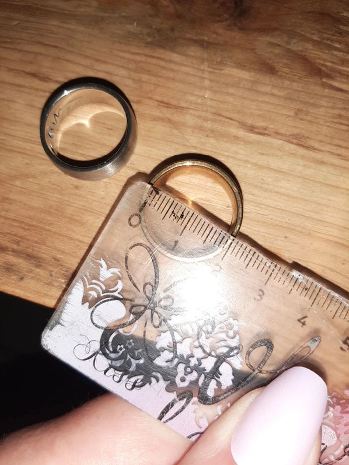 2 bagues T19 - photo numéro 3