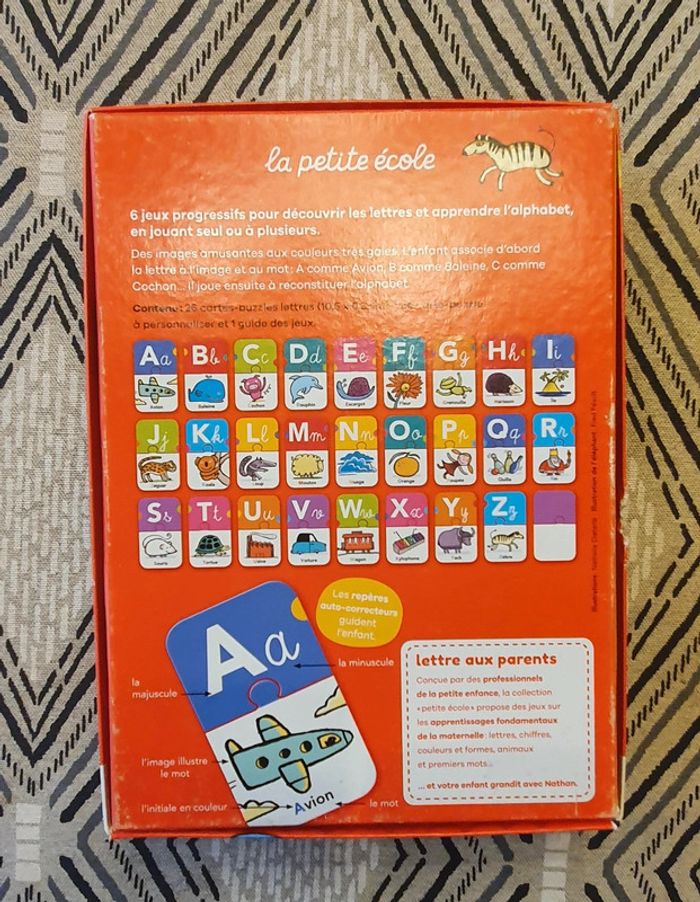 Les lettres la petite école - photo numéro 2