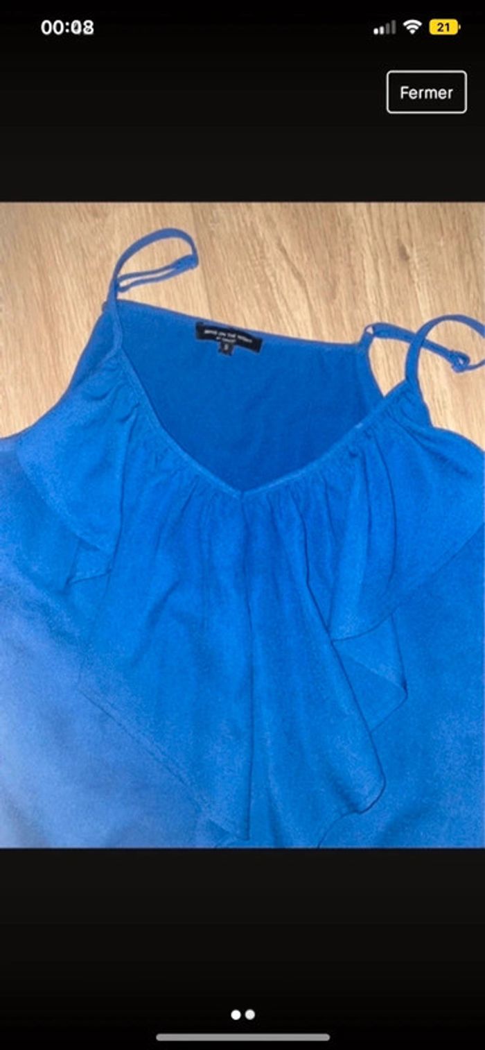 Débardeur bleu - photo numéro 2