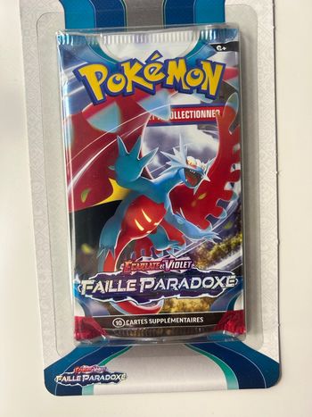 Booster Faille Paradoxe Pokémon sous blister