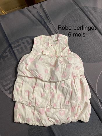 Robe berlingot 6 mois