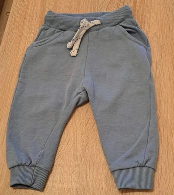 Pantalon jogging 9 mois garçon bleu ciel