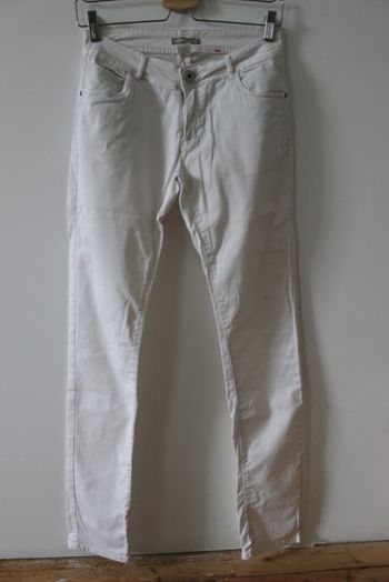Jolie pantalon blanc La redoute