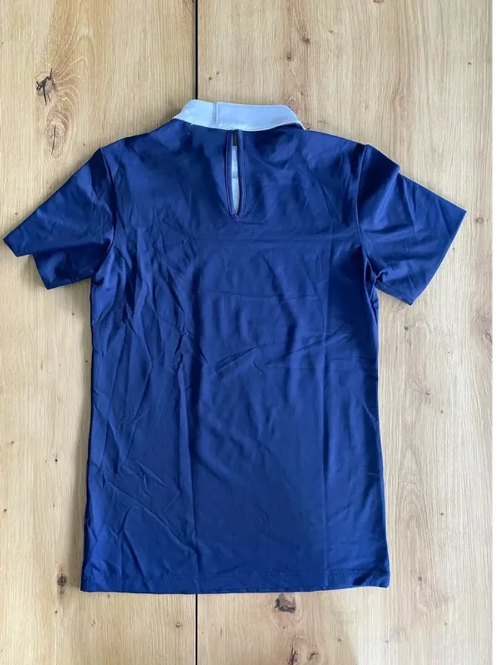 Polo Animo – Bleu Marine & Gris – Taille S – Très Bon État - photo numéro 2