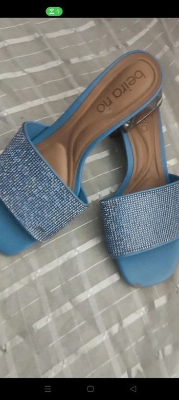 Mules chic bleu 38