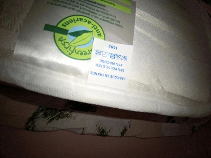 Matelas greenfirst bambou bébé - photo numéro 9