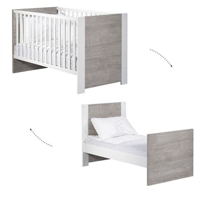 Lit évolutif sauthon avec matelas 70×140 - photo numéro 2