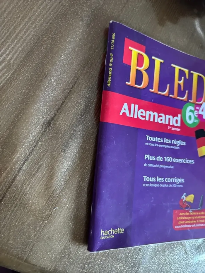 Livre bled allemand, sixième ou quatrième - photo numéro 2