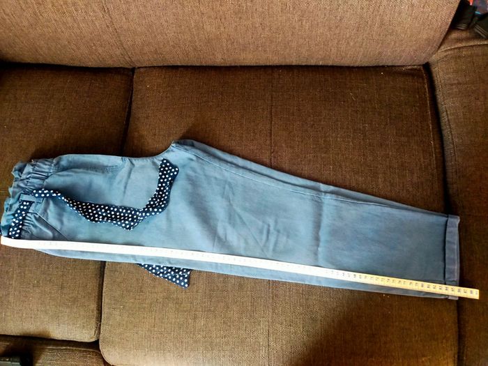 Pantalon fille bleu orchestra 12 ans taille élastique. - photo numéro 8