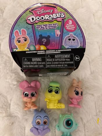 Lot de 5 doorables Pâques